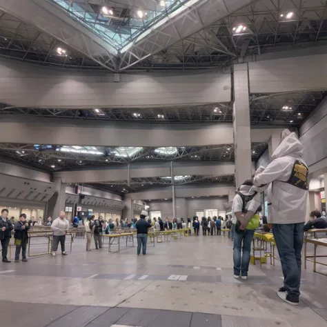 best quality, ultra-detailed, illustration,
zenjitsusetsuei, folding chair, 6+boys, scenery, multiple boys, indoors, real world location
<lora:tokyobigsight_EASTHALL_indoors_SD15_V3:1>