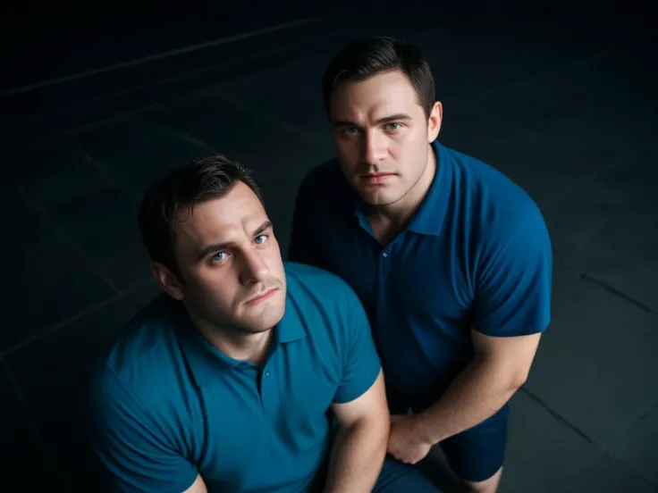 Realistic, sfw, (duo, 2boys, male focus), angular body, slinky body, fully dressed, perfect lighting, raw photo, cinematic LUT, masculine. dynamic angle, dark background, from above, looking at viewer, face punch, (fearful facial expression), indigenous australian skin, going to a sports game, they cheer for their team feeling united and enthusiastic,, A light drizzle creates a symphony of raindrops on the rooftops. Men feel nostalgic, but the twist is the rain reveals hidden messages on the pavement., <lora:add-detail-xl:1.3> <lora:Polaroid:1>