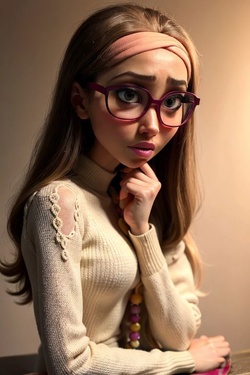 photography, bokeh, highres, ultra detailed, intricate details, absurdres, masterpiece, full body shot, BREAK
1girl, beautifully detailed woman, beautifully detailed mouth, extremely detailed eyes and face, beautiful detailed eyes, matte eyeshadow, eyelashes, eyeliner, ultra glossy lipstick, (pouty lips:1.3), makeup, blush, BREAK
detailed background, BREAK
Honey Lemon, glasses, <lora:HoneyLemon_v2:1>, BREAK