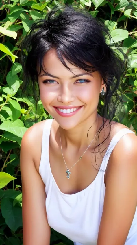 quiron_TaniaRussof_vHard, blue eyes, black hair, smile,
<lora:quiron_TaniaRussof_vHard:0.8>