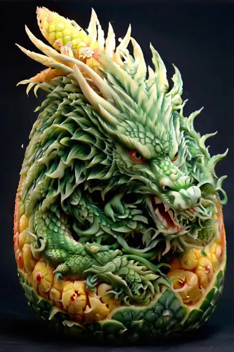 <lora:xiguadiaosdxllora:1>,pineapple carving,,<lora:DTStyle:0.8>,eastern dragon,
