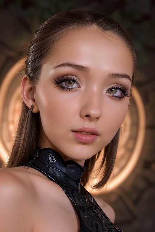 centered, head and shoulder portrait, 1girl, solo, 23yo, instagram photo, photo of Elara, high cheeckbones, onyx lashes, charming, mesmerizing, alluring, detailed background <lora:luciewilde:0.8> luciewilde