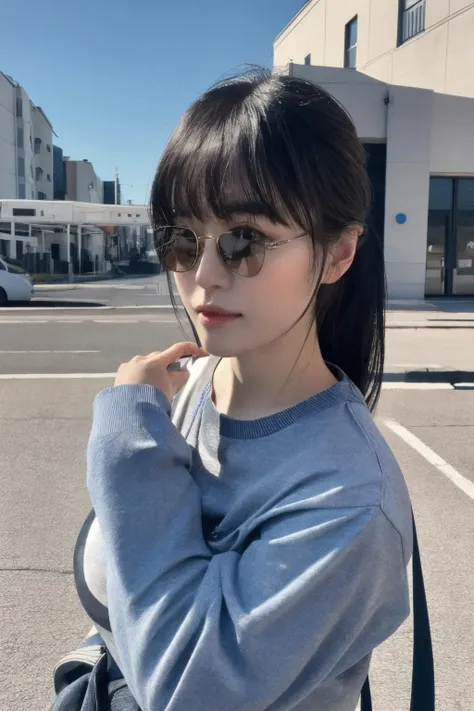 8k, masterpiece, best quality, ultra high res, ultra detailed, realistic, (photorealistic:1.4), a candid photo of umi_portrait), beautiful day, <lora:umi_portrait-12:1>