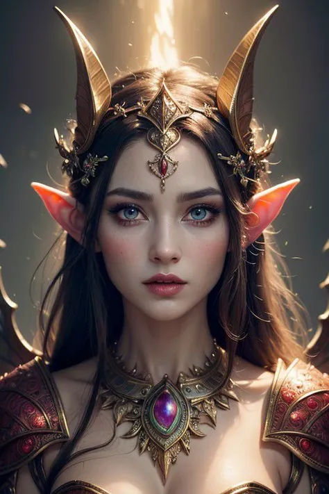 (Best quality, 4k, High-resolution, Masterpiece:1.2), Ultra-detailed, Realistic, Radiant lighting, Epoch Elves, Portraits, Fantastical colors, Fine art, Ethereal beings, Dreamlike, Whimsical creatures, Detailed facial features, Glowing eyes, Elven beauties, Ethereal glow, Mythical creatures, Harmonious composition, Dazzling colors, Stunning visual effects, Otherworldly appearance, Mesmerizing artistry,