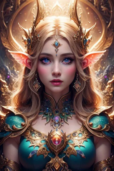 (Best quality, 4k, High-resolution, Masterpiece:1.2), Ultra-detailed, Realistic, Radiant lighting, Epoch Elves, Portraits, Fantastical colors, Fine art, Ethereal beings, Dreamlike, Whimsical creatures, Detailed facial features, Glowing eyes, Elven beauties, Ethereal glow, Mythical creatures, Harmonious composition, Dazzling colors, Stunning visual effects, Otherworldly appearance, Mesmerizing artistry,