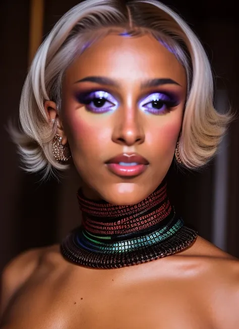 A stunning intricate full color portrait of djct woman, wearing a black turtleneck, epic character composition, by ilya kuvshinov, alessio albi, nina masic, sharp focus, natural lighting, subsurface scattering, f2, 35mm, film grain