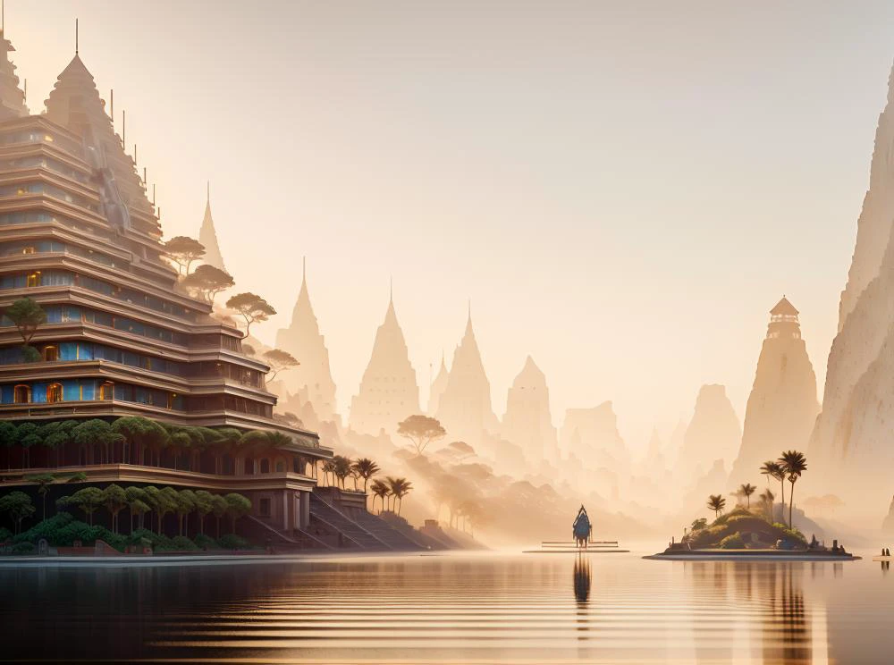 (masterpiece:1.3), (best quality:1.2), chiaroscuro, Unreal Engine, CGI render, Hyperdetailed, vivid colors, modern era photograph, ultra high quality model, 8k Ultra HD, perfect composition, beautiful detailed intricate insanely detailed octane render, soft natural volumetric cinematic perfect light, perfect depth of field shot, ray tracing, photometry, beautiful, metallic deep colors, subsurface scattering, ultra realistic, (photorealism:1.1), 8 k artistic photography, hyperdetailed, absurdly detailed, scenery, city, buildings, idealized American city, busy city center, parks and greenery areas, parks, plazas, modern era photograph, skyscrapers, sumerian, monumental architecture, cuneiform, nisroch,
(uploaded and trending on imgur, pixiv, furaffinity, pinterest, e621, inkbunny, tumblr, deviantart, artstation, ),
(in the style of and art by midjourney, greg rutkowski, raphael, Frank Lloyd Wright, James Gurney, Thomas Kinkade, ),
<lora:SumerianArchitecture:0.85> <lora:IvoryGoldAIv2:0.8> IvoryGoldAI