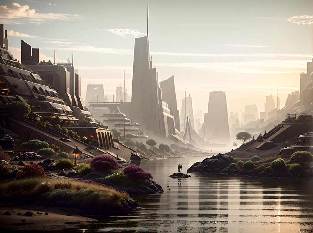 (masterpiece:1.3), (best quality:1.2), chiaroscuro, Unreal Engine, CGI render, Hyperdetailed, vivid colors, modern era photograph, ultra high quality model, 8k Ultra HD, perfect composition, beautiful detailed intricate insanely detailed octane render, soft natural volumetric cinematic perfect light, perfect depth of field shot, ray tracing, photometry, beautiful, metallic deep colors, subsurface scattering, ultra realistic, (photorealism:1.1), 8 k artistic photography, hyperdetailed, absurdly detailed, scenery, city, buildings, idealized American city, busy city center, parks and greenery areas, parks, plazas, modern era photograph, skyscrapers, sumerian, monumental architecture, cuneiform, nisroch,
(uploaded and trending on imgur, pixiv, furaffinity, pinterest, e621, inkbunny, tumblr, deviantart, artstation, ),
(in the style of and art by midjourney, greg rutkowski, raphael, Frank Lloyd Wright, James Gurney, Thomas Kinkade, ),
<lora:SumerianArchitecture:0.85> <lora:Sci-fi_Enviroments:0.8>