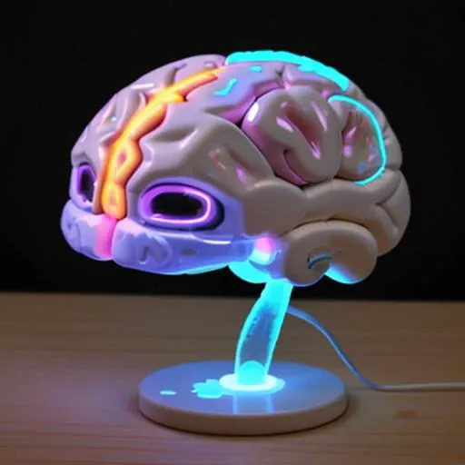 <lora:Children's toys:0.6> children's toy, glowing human brain
