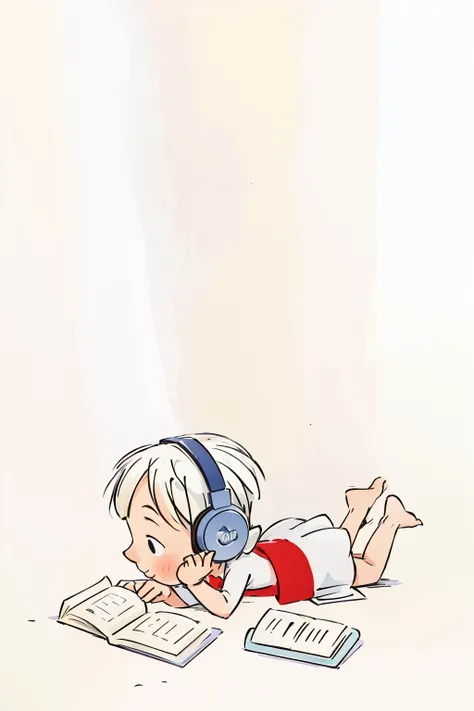 massey,2d
lineart,
massey, lineart, white background,illustration, cute, 2d, 1girl, solo, short hair, simple background, white background, dress, monochrome, full body, white hair, lying, barefoot, chibi, from side, book, profile, headphones, red dress, on stomach, child, open book, reading,
<lora:janemassey-04:1>