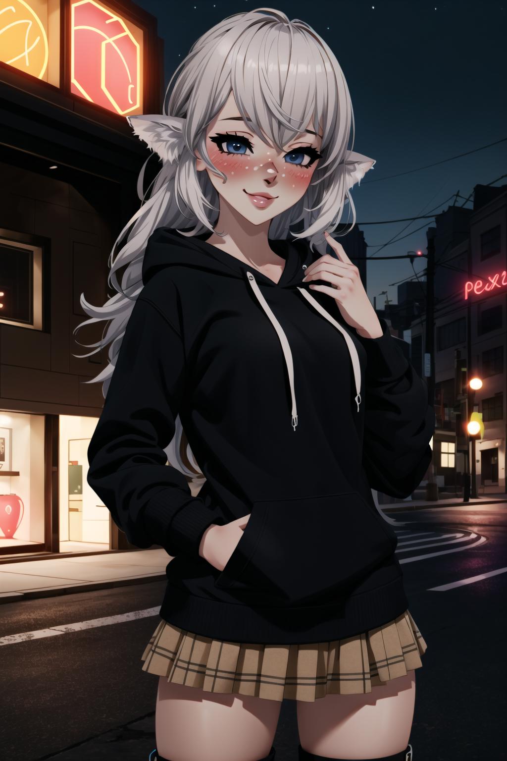 Snow - deer girl VRChat avatar v1.0