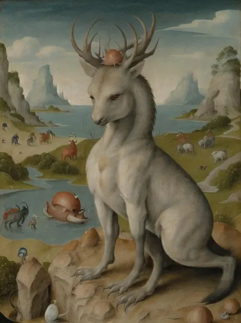 <lora:Early_Netherlandish_artstyle-10:1>, Netherlandic, animal