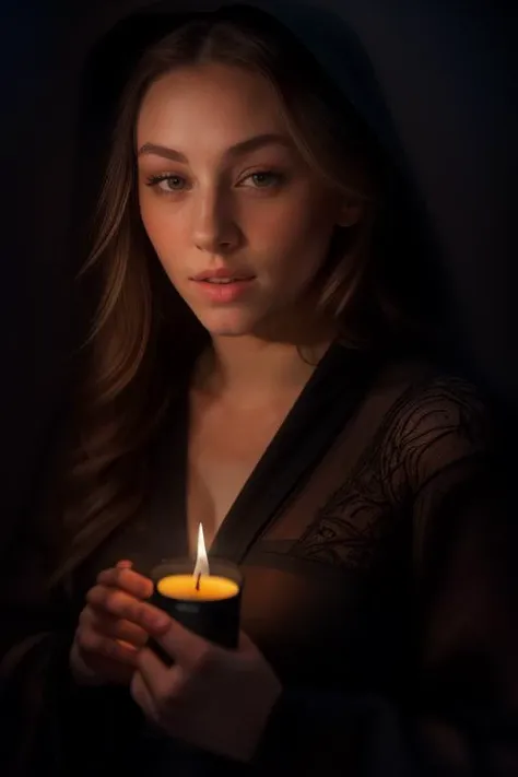 Merger_mel_faynia,
(in a dark room in (pitch black:1.2) amongst a (candle light vigil:1.2), (candles:1.1), (candle light:1.1), (pitch black room:1.2), (darkness:1.1), wearing a (sheer robe:1.1), robe, sheer, (lots of candles:1.2):1.2),
bokeh, f1.4, 40mm, photorealistic, raw, 8k, textured skin, skin pores, intricate details <lora:epi_noiseoffset2:1>, epiCRealism <lora:ClothingAdjuster3:-1>