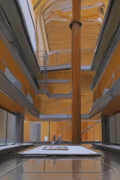 masterpiece, well-lit interior, in a Opulent construction site<lora:EnvyAnimeDigitalPaintingXL01:1>