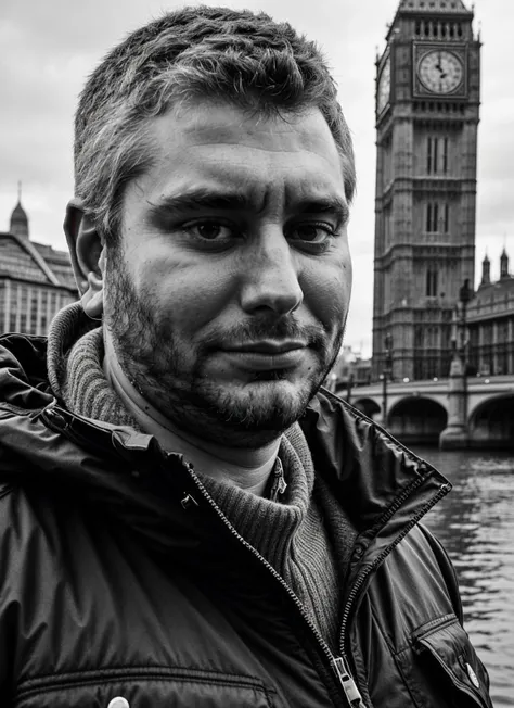 portrait of sks person, in London, with Big Ben in the background, Military jacket and cargo pants, by Edward Weston, epic character composition,
<lora:locon_perfecteyes_v1_from_v1_64_32:0.25>, perfecteyes
<lora:locon_perfectsmile_v1_from_v1_64_32:0.1>, (perfectsmile:0.7)
<lora:add_detail:0.7>
<lora:locon_ethanklein_v1_from_v1_64_32:1>
