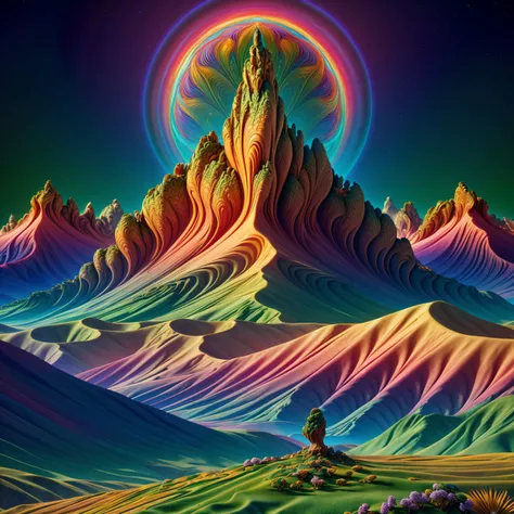 wallpaper, background, scenic landscape, tessellated,  topographic style, psychedelic, highly detailed, sharp focus, fractal, <lora:XenoDetailer:1>