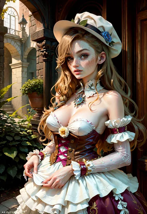 FayeReagan, <lora:FayeReagan_1.0:0.75>, posing, cover, famous, female, magazine, Tim Walker, fashion photography, whimsical, dreamy, surreal, fantastical, magical, enchanting, ethereal, otherworldly, imaginary, mystical, mythical, fairy-tale, wonderland, Alice in Wonderland, Lewis Carroll, Edward Lear, Beatrix Potter, Maurice Sendak, Roald Dahl, whimsical, fashion, photography, avant-garde, innovative, experimental, creative, imaginative, powerful, impactful, striking, beautiful, intricate, detailed, ornate, elaborate, decorative, embellished, embroidered, beaded, sequined, feathered, fringed, tasseled, printed, patterned, textured, tactile, sensory, vibrant, colorful, bold, bright, pastel, natural, authentic, real, genuine, sincere, honest, background, scenery, fantasy, forest, garden, park, mansion, castle, palace, museum, theater, circus, carnival, fairytale, surreal, dreamy, magical, enchanting, ethereal, otherworldly, imaginary, mystical, mythical, lighting, composition, color, texture, contrast, black and white, sepia, vibrant, vivid, bold, subtle, muted, pastel, natural, authentic, real, genuine, sincere, honest.