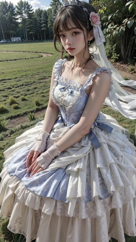 best quality, ultra high res, (photorealistic:1.4), masterpiece, highres, original, extremely detailed wallpaper,
lawn, sky,
1girl, solo, wlyg \(manaka nemu\), wathet dress,
upright straddle, <lora:è´é¢neg4all_bdsqlsz:0.8>,