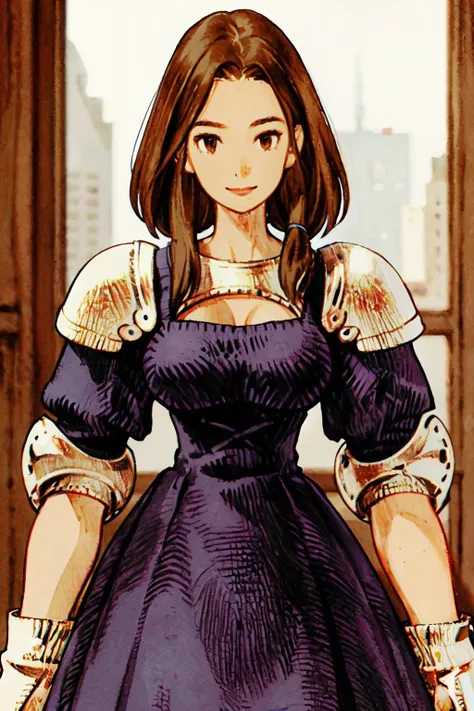 (best quality, masterpiece, RAW photo,ultra-detailed:1.2), <lyco:GoodHands-beta2:1.0>,1girl,solo,looking at viewer,smile <lyco:fftstyle_v1.8:0.7>
large breasts, dress,knight, cowboy shot,