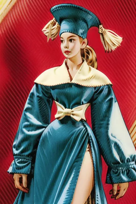 <lora:v1.8_NAI+v2.5_NAI:1><lora:pinup_girls_v1.0:0.5>1girl, tassel hat ornament, knight, wide hips, sleeve cuffs, side slit