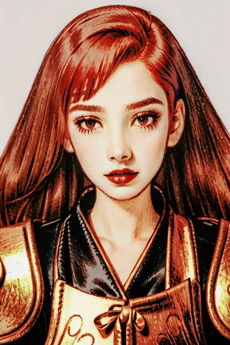 <lora:fftstyle_v1.8_Av3_&_NAI_merged:1>1girl, armor, portrait, red hair, lipstick, makeup, vampire