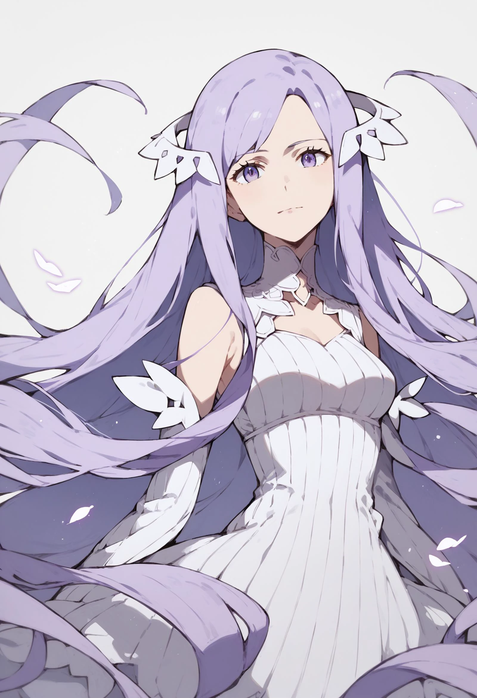 <lora:PONY-ç»-Pokemon:0.7> ,score_9, score_8_up, score_7_up,pokemon pokemon_(anime),solo,1girl, <lora:PONY-人-èµå¦®æ:0.8>,quinella, absurdly long hair, purple eyes, long hair, parted bangs, purple hair, very long hair, hair ornament,dress, purple dress, ribbed dress, detached sleeves, sleeveless,, uncensored,<lora:add-detail-xl:1>,<lora:Expressive_H-000001:0.8>