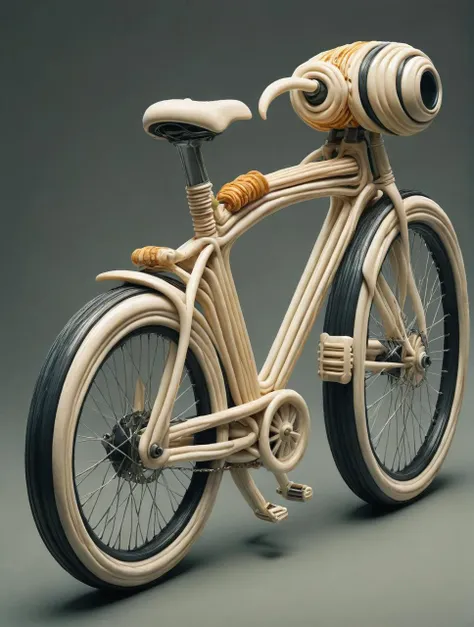 <lora:ral-toothp:1> ral-toothp, concept art, Robotic Bicycle of Macabre, made from Solar eclipse