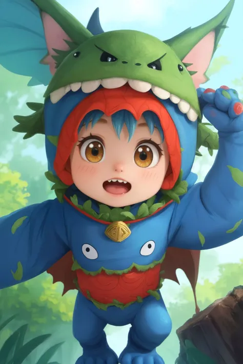 masterpiece, best quality, the cutest monster in the world