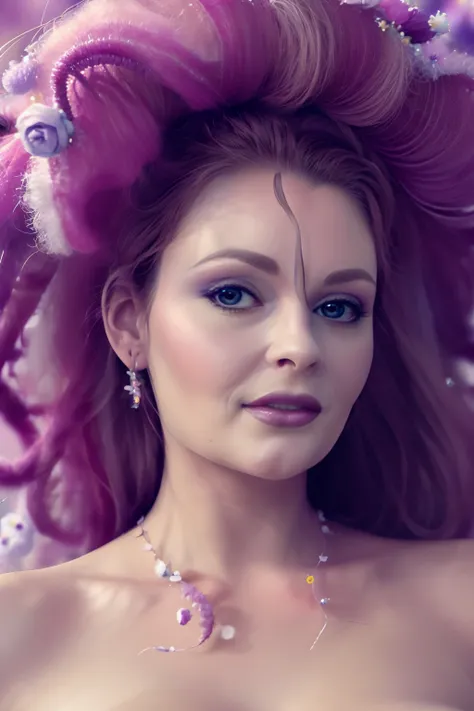 A realistic full-length photograph of (NikkiAndersonQuiron woman) ,
((masterpiece)), (detailed), Surrealistic depiction of a woman engulfed in a swirling void of flowers. Ethereal presence, captivating aura. Blossoms of various colors, shapes, and sizes encircle her body. Whimsical, dreamlike atmosphere. Petals floating, creating a mesmerizing dance. Camera angle: Full-body shot, capturing the enchanting fusion of the woman and the floral void in a visually captivating manner.
<lora:quiron_NikkiAnderson_v7_Lora:0.97>