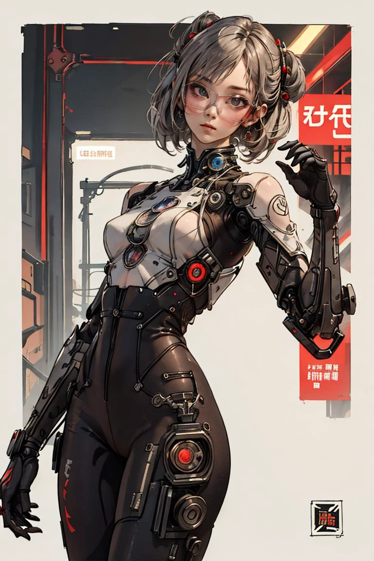 1girl, a girl in cybernetic chinese suit, dynamic pose, dynamic angle, cyberpunk, upper body shot <lora:NewChineseStyleSuit_v01:0.5> newchinesestylesuit <lora:cyber_glasses-07:0.5> cyber_glasses <lora:ST-Alphonse Mucha:0.15> alphonse mucha <lora:JakubRozalskistyleV1:0.25> jakubrozalskistyle <lora:CL-cyberpunk:0.25> cyberpunk <lora:MECH-android-seams:0.15> android-seams <lora:MECH-reelmech1v2:0.15> reelmech <lora:EF-Painted_poster_V1:0.5> Painted poster<lora:EF-GoodHands-beta2:0.5><lora:EF-GoodHands-beta2:0.5><lora:EF-GoodHands-beta2:0.5>