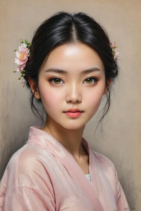 by  Francis Ernest Jackson  and  Gai Qi ,   <lora:3d:0.60>  , pastel drawing <lora:pastel_drawing:1.00>  <lora:more_art:0.40><lora:faetastic:0.25><lora:midjourney:0.15>