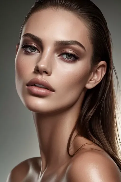 (closeup:1.0) photo of (CR-KristinaP3ric-Supremo:0.95) as (young:1.0) woman, (oiled shiny skin:1.0), (tilted angle shot:1.0), (tilted head pose:1.0), (slick undercut:1.0) hair,
(8k uhd:1.0), (best quality:1.0), (masterpiece:1.0), (sharp focus:1.0), (mono color backdrop:1.1),
