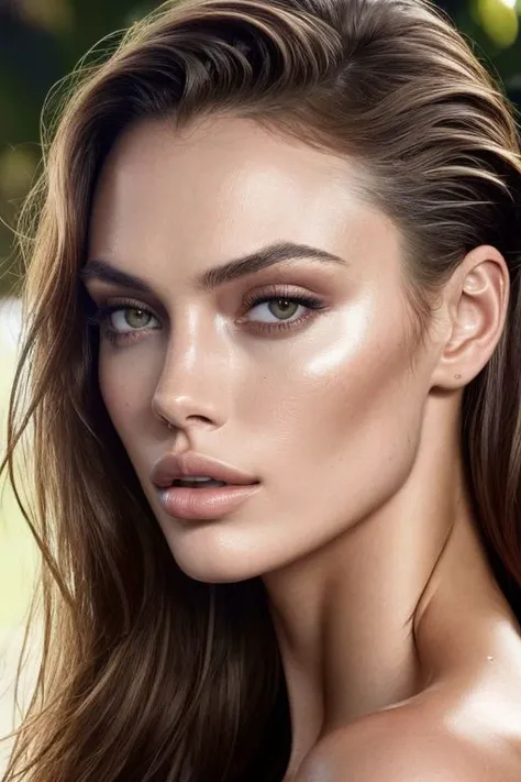 (closeup:1.0) photo of (CR-KristinaP3ric-Supremo:0.95) as (young:1.0) woman, (oiled shiny skin:1.0), (tilted angle shot:1.2), (tilted head pose:1.1), (slick undercut:1.0) hair,
(8k uhd:1.0), (best quality:1.0), (masterpiece:1.0), (sharp focus:1.0), (mono color backdrop:1.1),