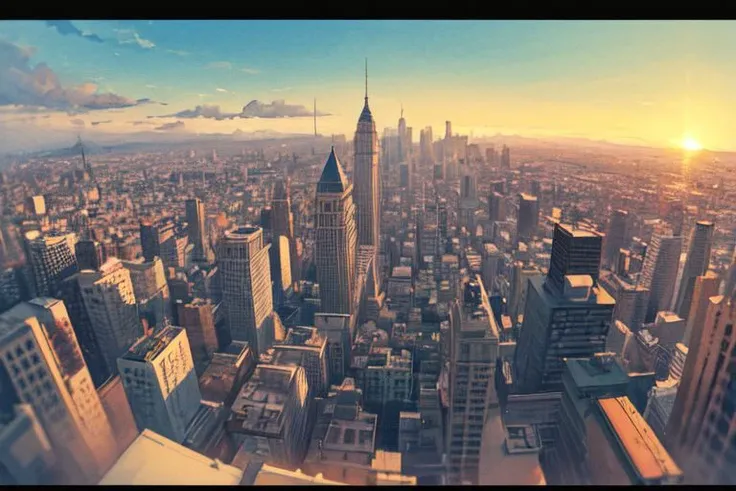 nsfw, (masterpiece:1.4), 4K8K, (anime style), (high shutterspeed:1.1), (sharp edges),
watercolor painting style of crows flying sky,
pov from looling up for sky, flying, crows,
A flock of crows covering the sky,
City at Sunset from below
