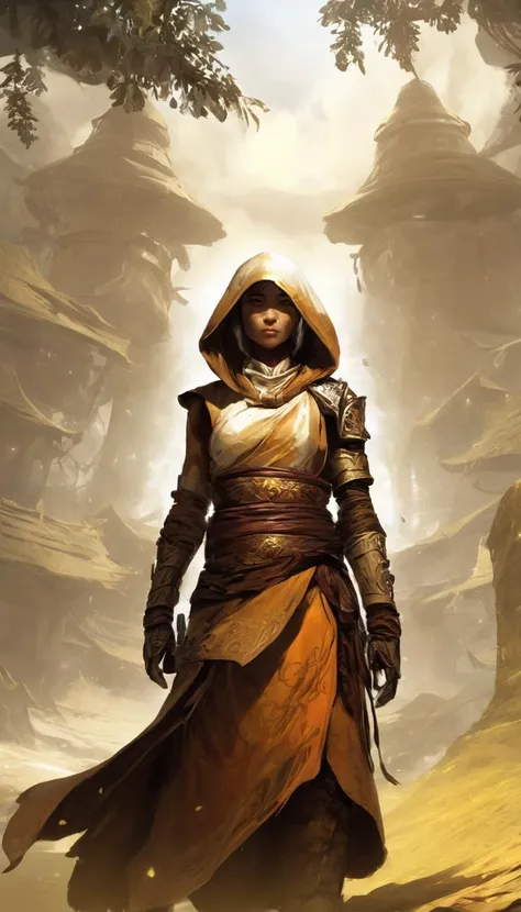 Cinematic scene, female monk, detailed background, masterpiece, best quality, high quality, highres, absurdres, Guild Wars 2 <lora:guild_wars_xl_v3:1>