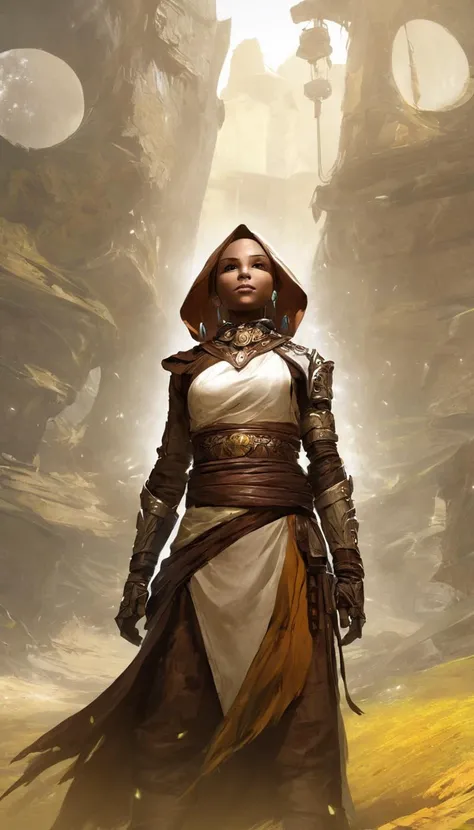 Cinematic scene, female monk, detailed background, masterpiece, best quality, high quality, highres, absurdres, Guild Wars 2 <lora:guild_wars_xl_v4:1>