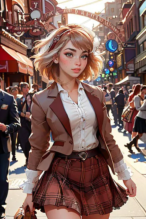 Merger_nana_lucobar,
(walking down Hollywood boulevard, a busy street scene, public, bustling, crowds, wearing a skirt and blazer:1.2)
bokeh, f1.4, 40mm, photorealistic, raw, 8k, textured skin, skin pores, intricate details <lora:epi_noiseoffset2:1>, epiCRealism <lora:ClothingAdjuster3:-1>