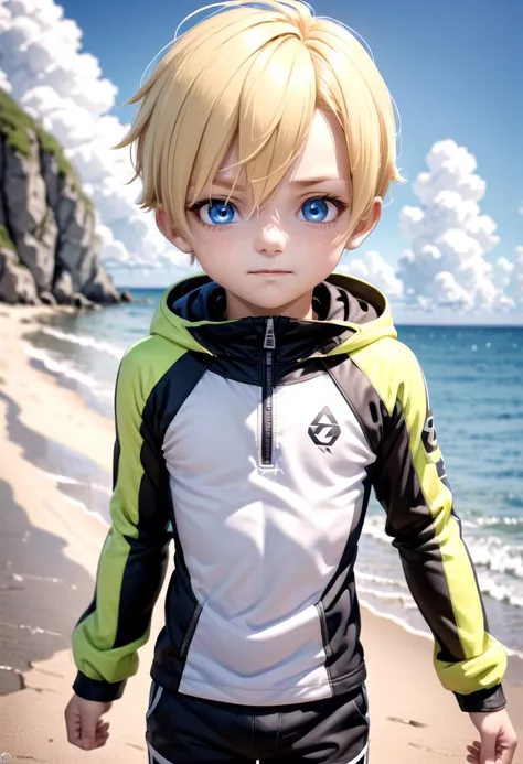 <lora:sota_epoch_13:0.6>,sota, solo,looking at viewer,short hair,bangs,blue eyes,blonde hair,long sleeves,1boy,hair between eyes,standing,wide rashguard jacket,male focus,cowboy shot,outdoors,sky,day,pants,cloud,hood,water,blue sky,ocean,beach,black pants,hood down,child,multicolored clothes,zipper,horizon,male child,wall,multicolored jacket,two-tone jacket , (masterpiece:1.2), best quality, high resolution, unity 8k wallpaper, (illustration:0.8), (beautiful detailed eyes:1.6), extremely detailed face, perfect lighting, extremely detailed CG, smile
The soft lighting and detailed surroundings create an immersive environment where imagination runs wild hyper-detailed,hyper-detailed face, high quality visuals, dim Lighting, sharply focused, octane render, 8k UHD