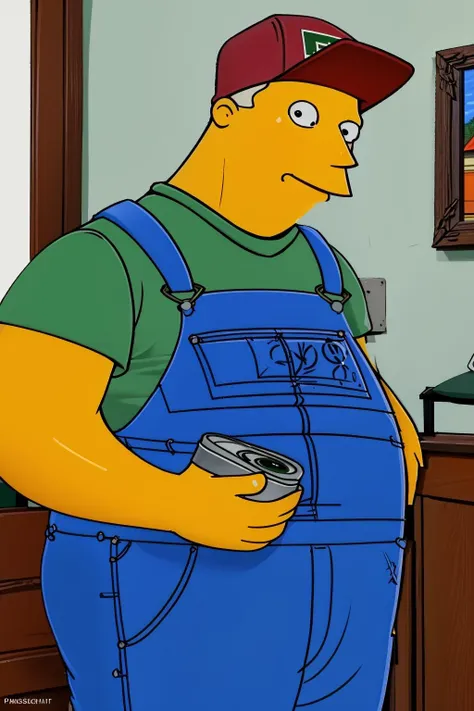 ((Masterpiece, best quality,edgQuality)),
sneed, yellow skin,baseball cap, overalls, green shirt
<lora:simpsons_sneed:1>