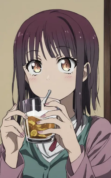 <lora:sdxl-sega-fujimiya:0.8> 1girl, fujimiya , glass