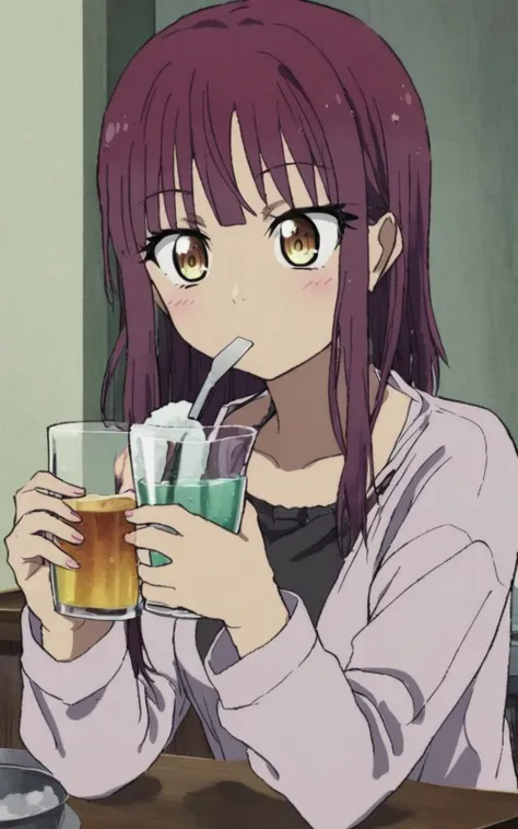 <lora:sdxl-sega-fujimiya:0.8> 1girl, fujimiya , glass