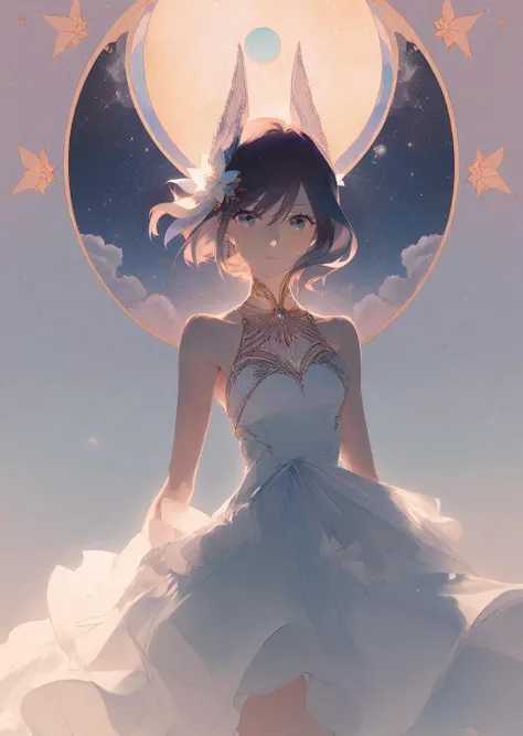 by rella, by reiko
, by yogisya
1girl, detailed eyes, sleeveless dress,
perspective
boobadohime portrait with nebularex background
masterpiece, best quality, high quality,