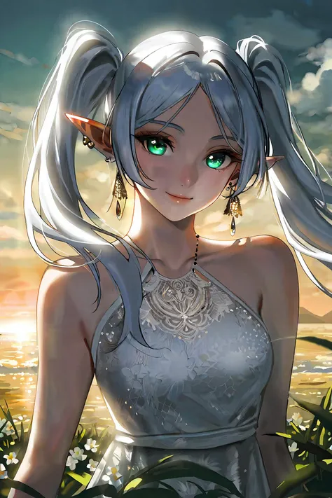 mermaid,black hair,red eyes,tan skin