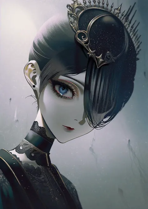 Professional fashion portrait, innovative fashion, gothic horror, dark fantasy, 
BREAK
[by rella:by foomidori:0.7],
BREAK
[3d:thin-pasto:0.6],
BREAK
1girl, detailed face, eerie beauty, hauntingly beautiful, sinister elegance, macabre aesthetic, ghostly, shadowy, mysterious, ethereal, haunted eyes, pale skin, melancholy gaze, lost soul, spectral beauty, 
BREAK
Chambray collared shirt tucked into a floral print flared skirt, accessorized with a statement belt and sandals.,
BREAK
moonlit night, fog-enshrouded, spectral glow, decaying elegance, victorian gothic, whispering shadows, chilling atmosphere, supernatural horror, cursed beauty, otherworldly allure, deep darkness, velvet darkness, enigmatic portrait, 
BREAK
gothic horror perspective, Depth of Field, sharp focus, vintage, faded film, film grain, LUT, taken by Irving Penn,  
BREAK
beautiful color, aesthetic, detailed, amazing quality, best quality, high quality,