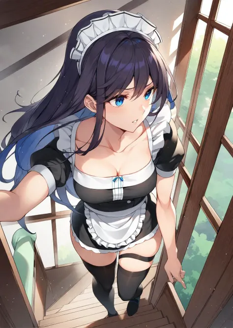 (Dark hair),(Curly hair with a lot of fluff:1.4),(Long, curly hair:1.3),(With bangs),(Blue eyes:1.25),Slight red tide,(Beautiful breasts spilling out of clothes:1.3),(Her eyes are sparkling:1.2),(Eye size:1.7),(white liquid on the wall:1.5),(Maid clothes with cute designs:1.4),(active movement:1.4),(place々lacy obscene clothes:1.3),(asymmetric skirt:1.25),(Face in love:1.1),(Unfocused eyes:1.25),(AHE Face:1.2),(i'I'm happy while climaxing:1.25),(A space full of hearts:1.25),(Side view:1.35),(Buttocks close-up:1.45),(薄暗い雰囲気の場place),(Shiny:1.4),(Unripe々Right:1.3),(NSFW:1.25),(fall down on the toilet floor:1.3),(Push your butt forward and convulse:1.4),(Both hands become weak、lethargy:1.4),(Spread your legs and get on all fours:1.35),(cum shots:1.25),(公衆便placeのメイド:1.3),(Frog Pose:1.3),(inverted nipples 1.3),(Western-style toilet bowl:1.35),