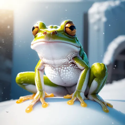 <lora:unfz3n:1> a frog in the style of unfz3n