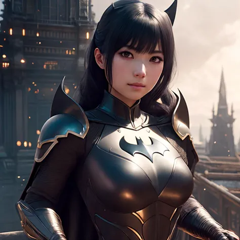 (extremely detailed CG unity 8k wallpaper) full body of rurinobodysd15 as batman without mask, ultra realistic, concept art, intricate details, eerie, highly detailed, photorealistic, octane render, 8 k, unreal engine. art by artgerm and greg rutkowski and charlie bowater and magali villeneuve and alphonse mucha ,