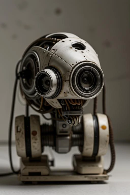 smart phone as intiricate transforming robot <lora:add_detail:1> detailed, visible hydraulics, scuffing and minor paint chipping, detailed wiring, ring lighting, reflection on eyes, half-transformed <lora:epiNoiseoffset_v2-pynoise:1> <lora:epiCRealismHelper:1> <lora:J_sci-fi:1>