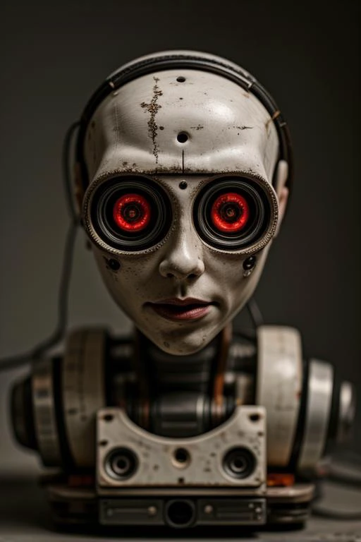 smart phone as intiricate transforming robot <lora:add_detail:1> detailed, visible hydraulics, scuffing and minor paint chipping, detailed wiring, ring lighting, reflection on eyes, half-transformed <lora:epiNoiseoffset_v2-pynoise:1> <lora:epiCRealismHelper:1> <lora:J_sci-fi:1>