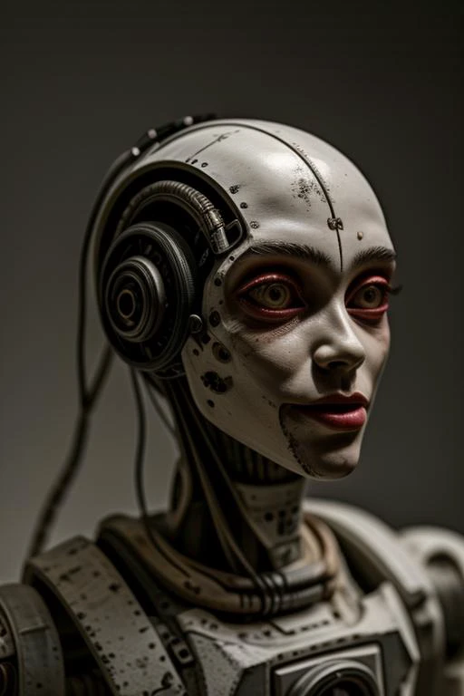 smart phone as intiricate transforming robot <lora:add_detail:1> detailed, visible hydraulics, scuffing and minor paint chipping, detailed wiring, ring lighting, reflection on eyes, half-transformed <lora:epiNoiseoffset_v2-pynoise:1> <lora:epiCRealismHelper:1> <lora:J_sci-fi:1>